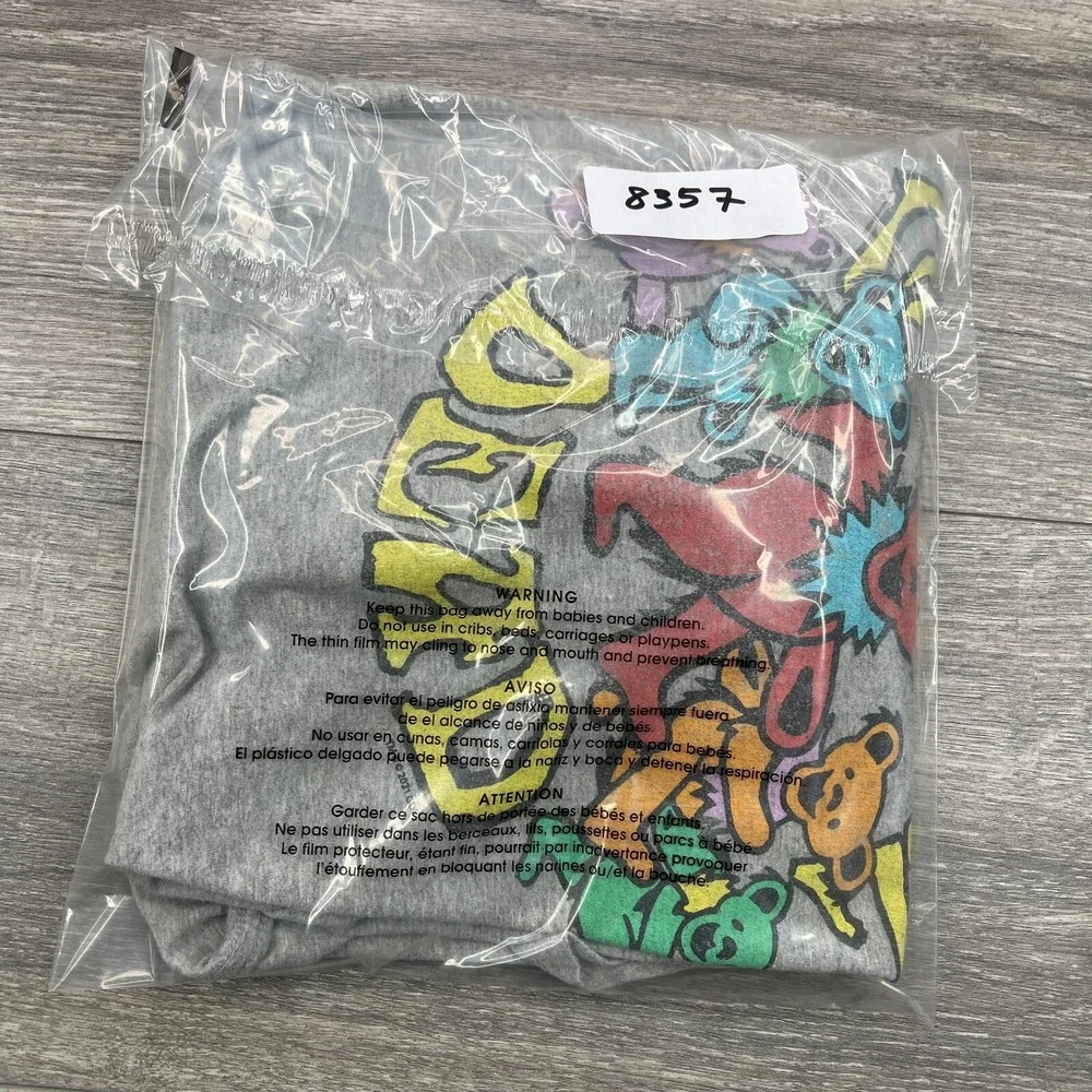 Grateful Dead x Gap T Shirt Mens XL Gray Dancing Bears Deadheads Band Tee Adult